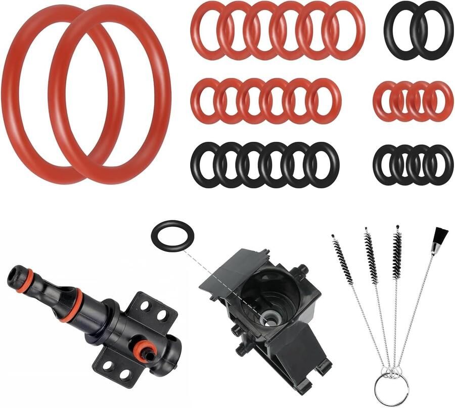 30 Stuks O-Ringen voor Volautomatische Koffiemachine Rubber Seals voor Optimale Prestaties en Duurzaamheid
