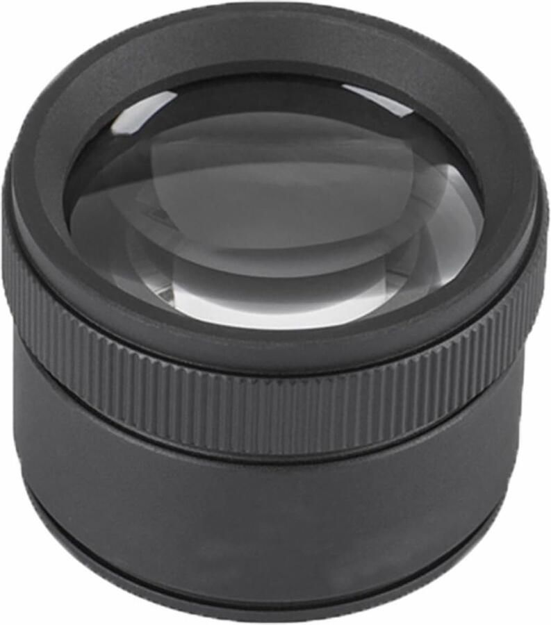 30 x juweliersloep zwart professioneel sieradenvergrootglas microscoop oogloep voor diamanten munten stempels