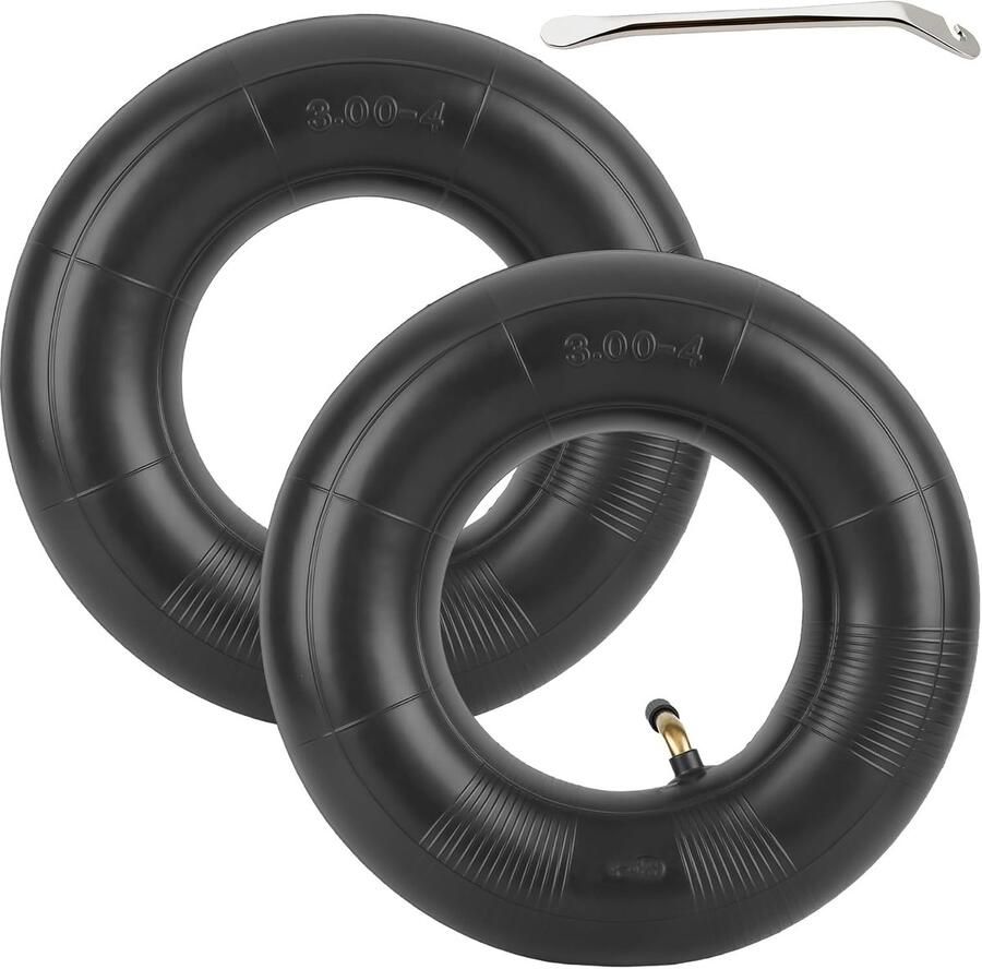 3.00-4 voor steekwagenwiel 260 × 85 mm kruiwagenslang steekwagen hoekventiel binnenband luchtbanden rubberen slang