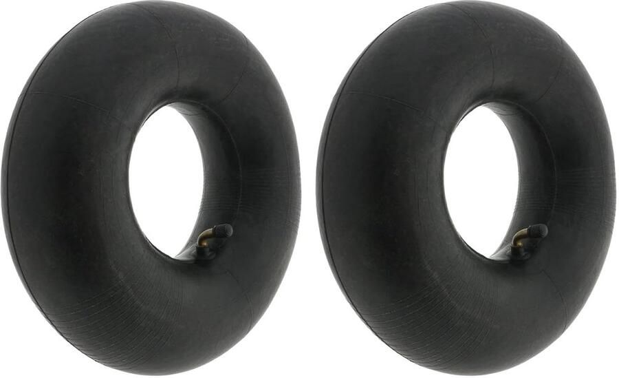 3.00-4 voor steekwagenwiel 260 × 85 mm slang voor kruiwagenwiel reserveslang voor luchtband met TR87-autoventiel rechte schuifwagen binnenslang kruiwagen rubberen slang 2 stuks