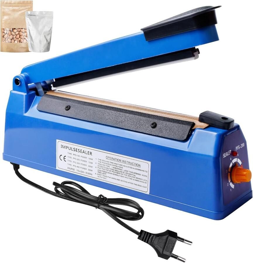 300 mm folielasapparaat balkenlasapparaat met 3 mm afdichtingsbreedte zegelmachine bag sealer verzegelingsapparaat verzegelingsmachine handbediend inlasapparaat voor