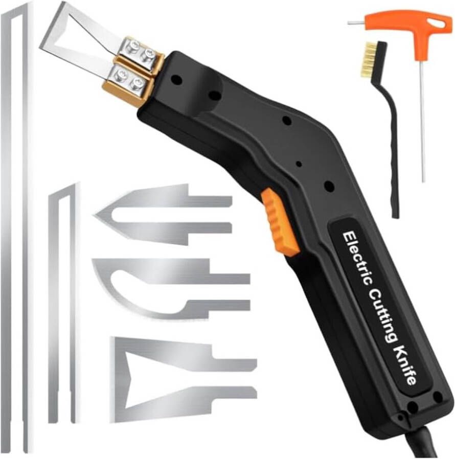 300 W elektrische piepschuimsnijder met 5 messen Professionele hete snijder voor EPS EPP KT-platen EVA PU rubber en stof