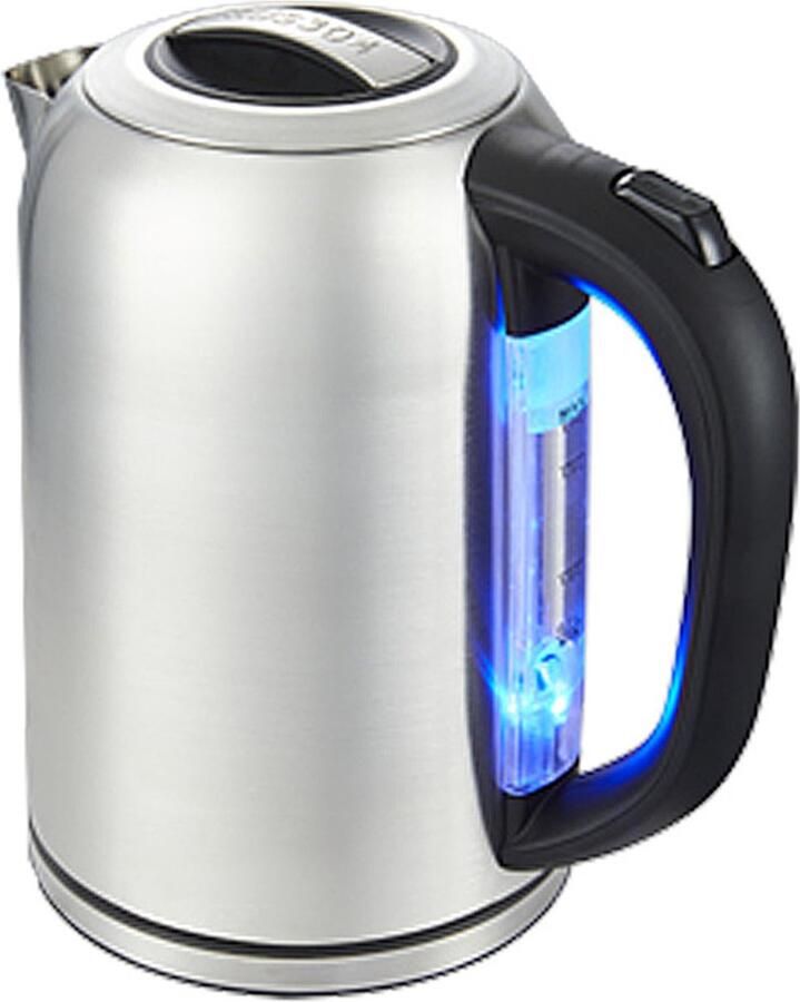 304 roestvrijstalen elektrische waterkoker automatische uitschakeling 1 7L grote capaciteit huishoudelijke hotel elektrische waterkoker zilver 1500W