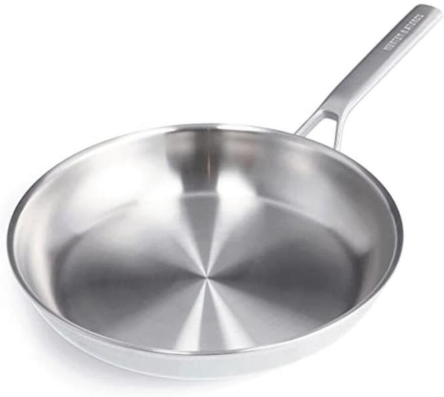 30cm Roestvrijstalen Inductie Koekenpan Multi-Layer Ovenbestendig