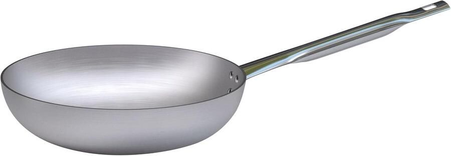 32 cm hoge aluminium koekenpan – milieuvriendelijke koken met uitstekende warmtegeleiding