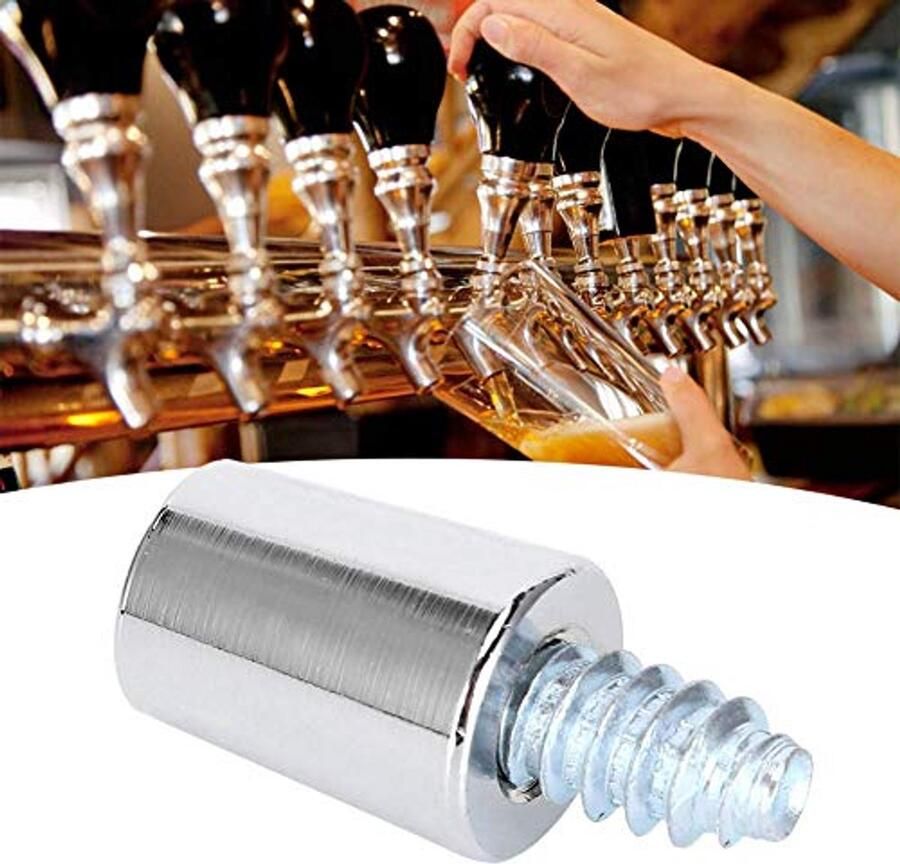 34 Roestvrijstalen Biertap Handvat Standaard Beentje Bout Set Bier Tap Beentje Thuis Brouwen Accessoires voor Thuis Keuken Party Bar Bierschachten en Torens