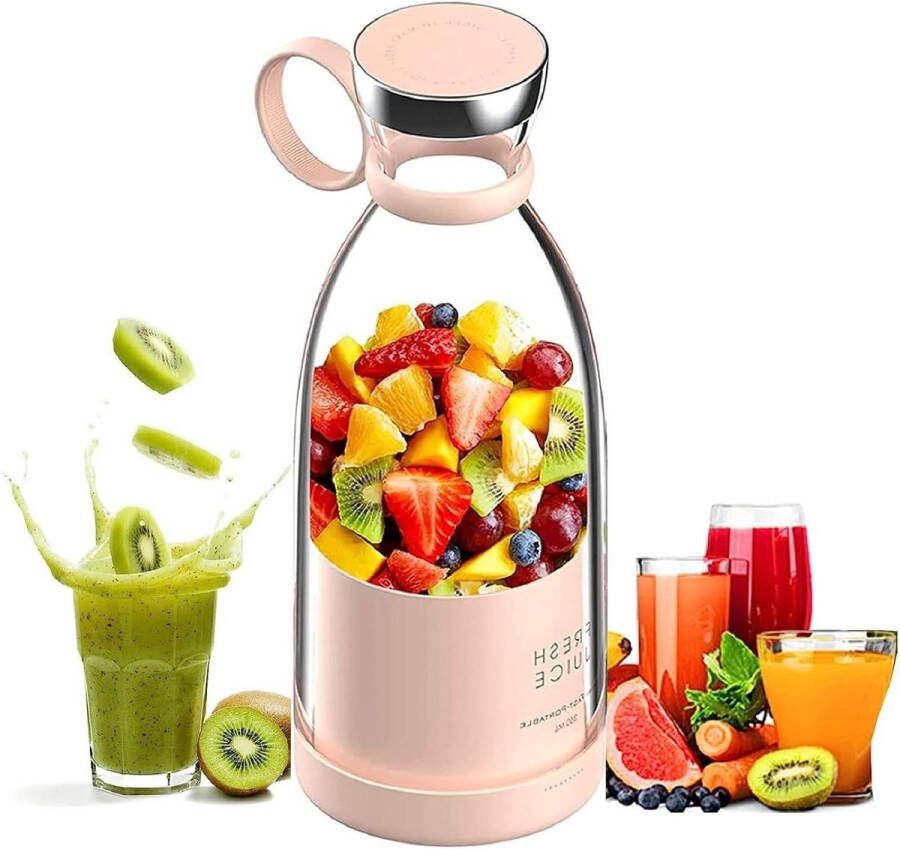 350 ml Draagbare Blender Smoothie Maker Blender to go voor verse sappen multifunctionele mini blender voor smoothies en milkshakes fruit blender