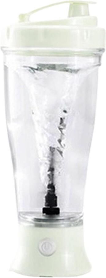 350 ml elektrische blenderbeker bediening met één knop lekvrij snel mixen verbeterd mixmes blenderbeker (wit)