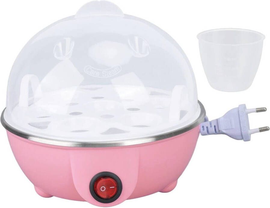 350W Elektrische Eierkoker voor 7 Eieren Snelle Koken en Automatische Uitschakeling