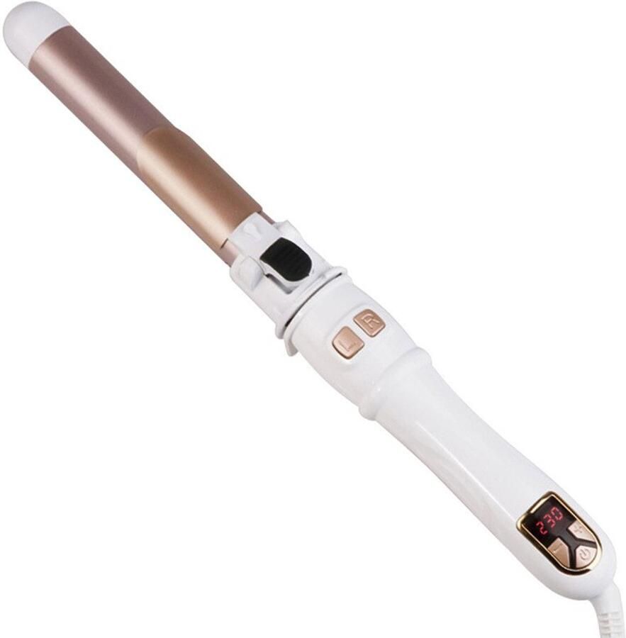 360° roterende krultang automatisch 32 mm krultang met 14 temperatuurinstellingen 100-230 °C haarkrultang met LCD-display snel opwarmen en stylen voor natuurlijke krullen