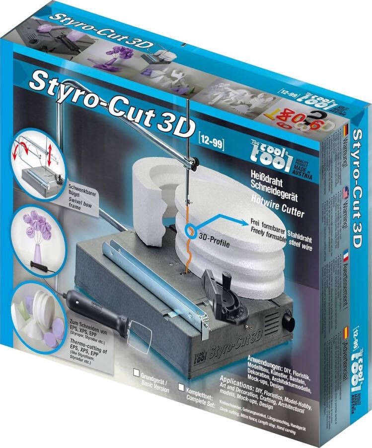 3D Styrofoam Snijset met 900 Stukken en Accessoires Perfect voor Creatieve Projecten