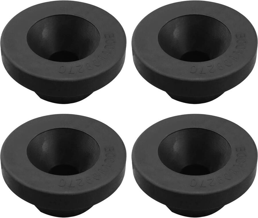 3L 4 stuks rubberen bumpers voor luchtfilter 036129689B compatibel met A1 A3 A6 Q3 TT compatibel met Altea Ibiza compatibel met Fabia Octavia Rapid Roomster