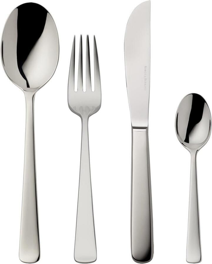 4-delige set menubestek van hoogwaardig roestvrij staal