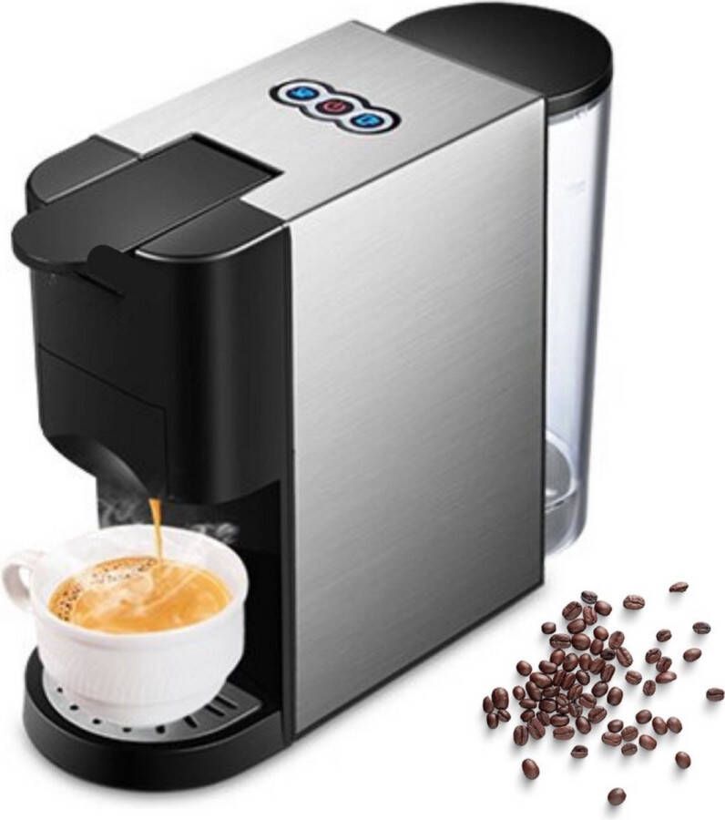 Dripio 4 in 1 Koffiemachine Koffiezetapparaat Koffie Automaat Automatisch Nespresso Dolce Gusto Koffiepoeder Koffiepads - Foto 1