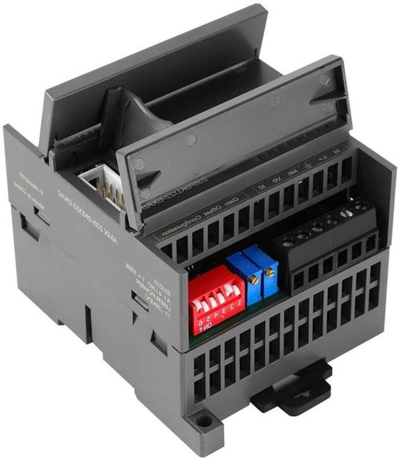 4 Ingang 1 Uitgang PLC Uitbreidingsmodule voor S7-200 Elektrische Apparatuur 6ES7 235-0KD22-0XA8 EM235 Automatisering Controle Analoge Uitbreidingskaart