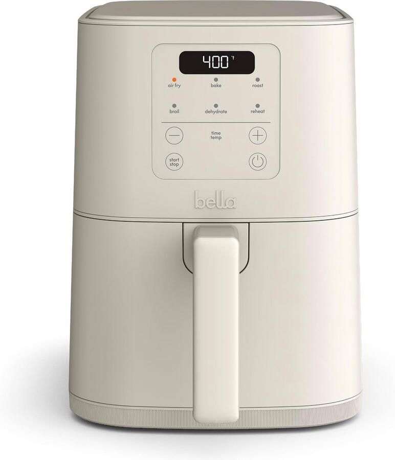 Heteluchtfriteuse Compacte Frituur Gezond Koken Keramische Antiaanbaklaag 4 Liter Oatmeal