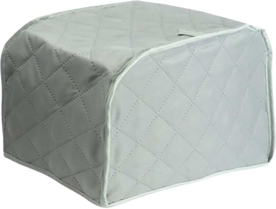 4 Slice Broodrooster Stofkap Voor Keuken Broodrooster Stof Vingerafdruk Bescherming Wasbaar (13x10.6x8.5 Grijs)