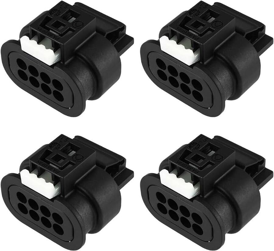 4 Stks 8Pin 1.2mm Sensor Vrouwelijke Connectors 805-031-551 Geschikt Voor De Meeste Auto