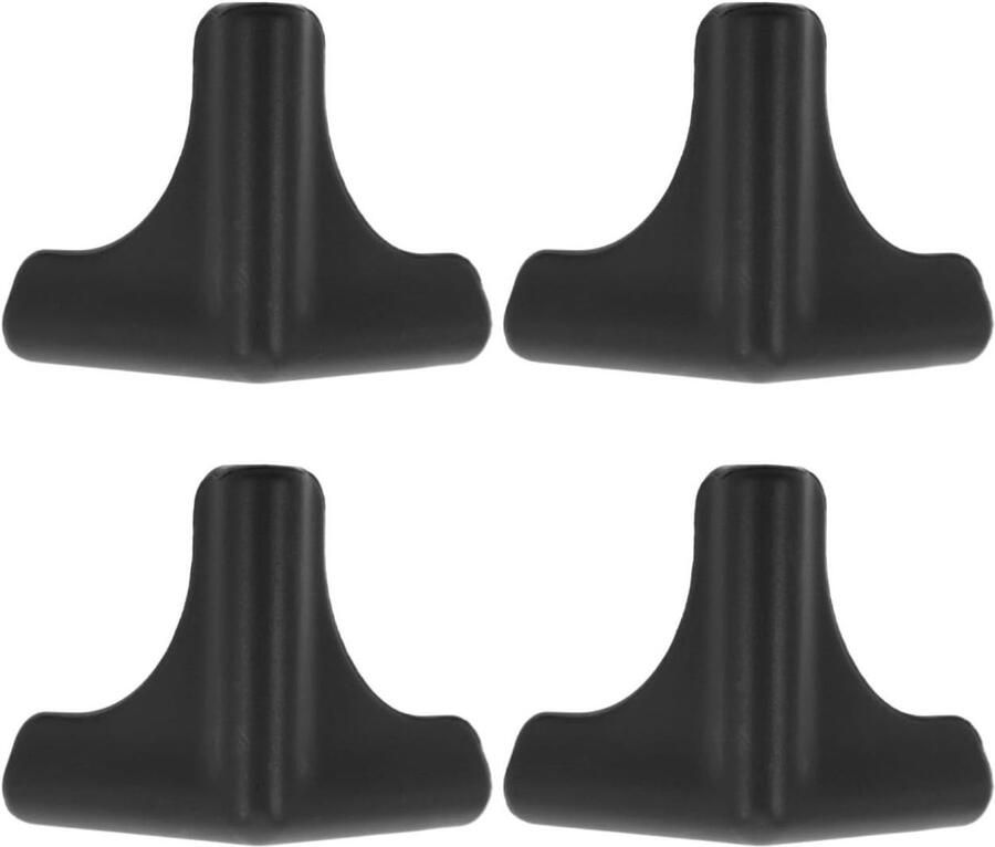 4 Stuks Siliconen Hoekbeschermers voor Afzuigkappen Randbescherming Meubelranden en Zelfklevende Beschermkappen voor de Keuken