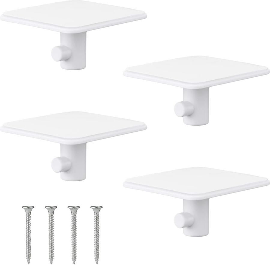 4 stuks staande mixer-opzetstukken staande mixer-opbergorganizeraccessoires voor keukenmixers compatibel met blenderaccessoires (wit)