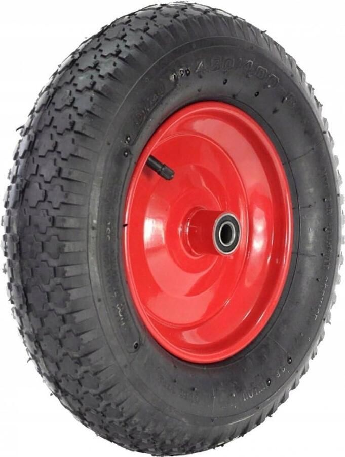4 x kruiwagenwielen massief rubber kruiwagenbanden massief rubberen banden kruiwagen luchtwiel 4 00 8 00 kruiwagenwielen reservewiel Ø12 massief rubberen wiel kruiwagen banden