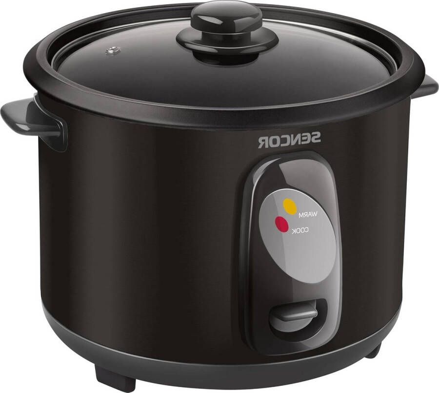 400 W rijstkoker zwart energiezuinig