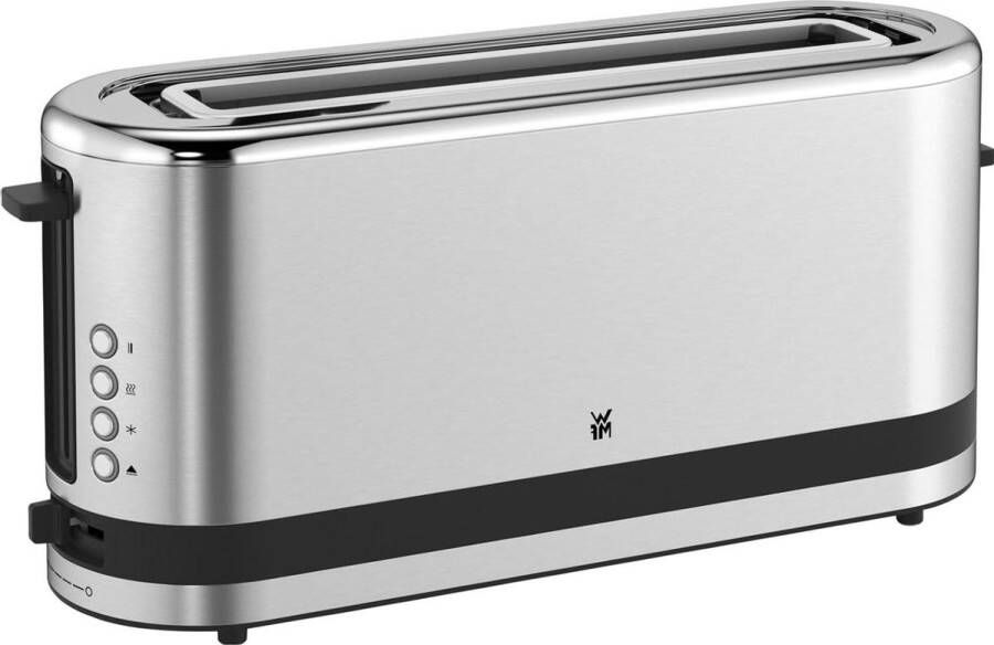 414120011 Broodrooster XXL 900 Watt 7 Bruiningsniveaus Veelzijdige Functies Ingebouwd Opzetstuk voor Opwarmen Broodjes Cromargan