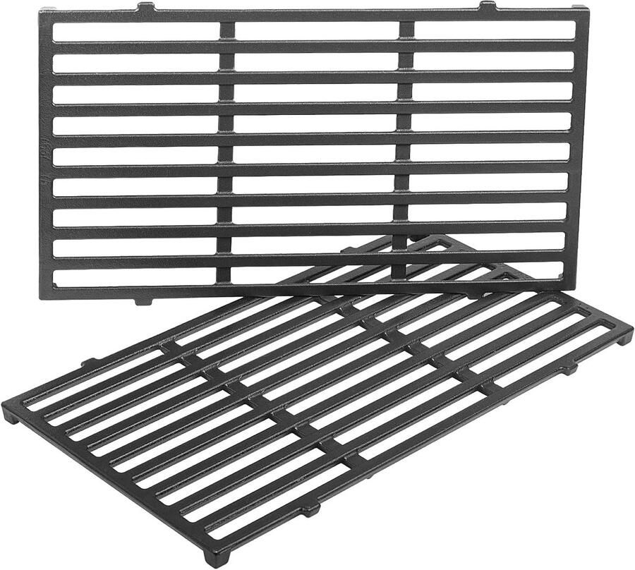 44 5 cm grillrooster voor Weber Spirit I & II 200 210 (bedieningsknoppen voor) gekocht e210 e220 s210 s220 gasbarbecues reserveonderdeel voor Weber 7637 gietijzeren reserveroosters