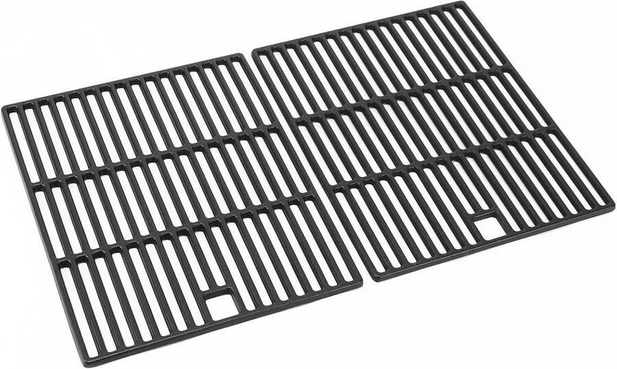 44 5 x 73 6 cm gietijzeren grillrooster voor Mr Gardener Kingman 4 geëmailleerd grillrooster vervanging voor Mr Gardener Kingman 4 2 stuks