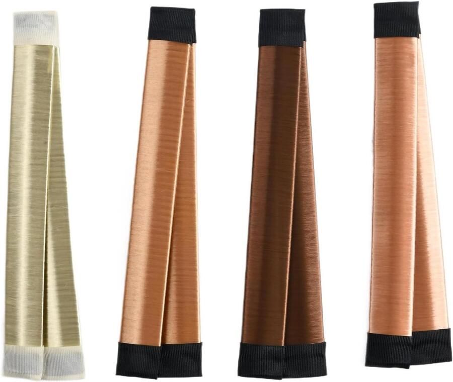 4er Pack Dutt Makers in 4 Kleuren Stevige Haaraccessoires voor Hoge Opsteekkapsels Perfect voor French Twist en Creatieve Haarstijlen