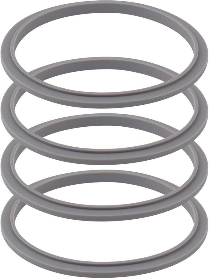 4 stuks blenderpakkingen voor NutriBullet Personal Blender 600W en NutriBullet Personal Blender 900W siliconen blendervervangingsonderdelen O-ring afdichtingspakking accessoires
