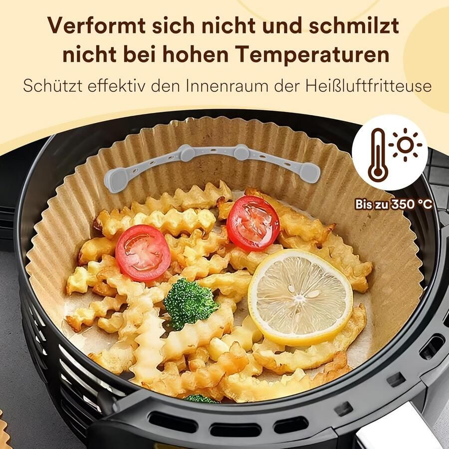 4x Magneten voor Airfryer Bakpapier Hittebestendige Siliconen Accessoires