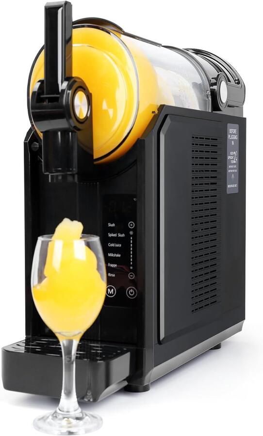 5-in-1 granita-machine voor thuis 2 5 l slushmachine met 5 programma s instelbare temperatuur automatische reiniging granita s ijscocktails milkshakes frappés ijskoude wijn klaar in 15 tot 40 minuten