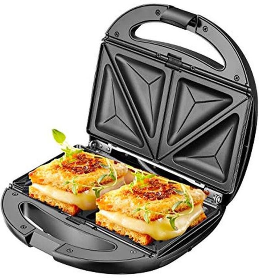 5 in 1 Sandwichmaker met 1200 Watt en 5 verwisselbare platen