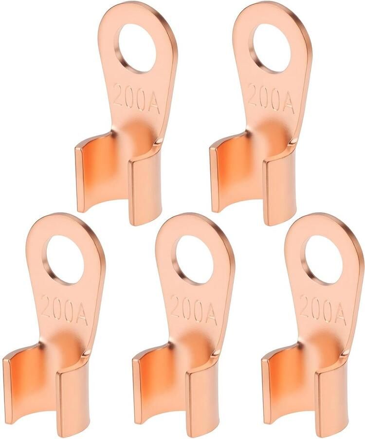 5 stks OT-200A Open-End Koperen Crimp Terminal Lugs 16-35 mm² voor Machines Power Railway En Scheepsbouw