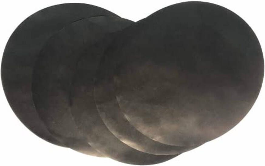 5 Stuks BBQ Grillmatten Antiaanbak Onderleggers voor Grill en Oven Diameter 40 cm