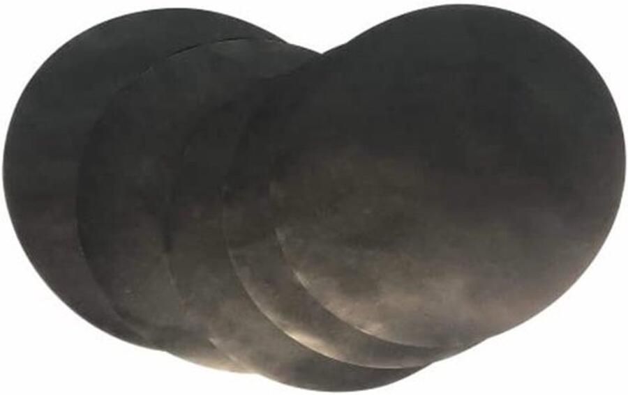 5 Stuks BBQ Grillmatten Antiaanbak Onderleggers voor Grill en Oven Diameter 40 cm