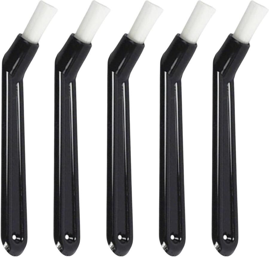 5 Stuks Reusable Koffiemachine Reinigingsborstels met Nylon Haren en Hoekige Handgreep voor Groepkop Reiniging en Onderhoud