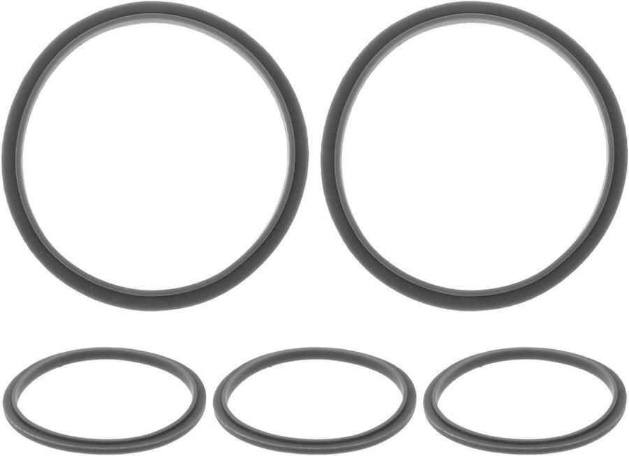 5 stuks vervangende blenderpakkingen compatibel met Nutribullet 600w 900w O-pakking afdichtingsringen voor sapcentrifuges en blenders Onderhoud van keukenapparatuur