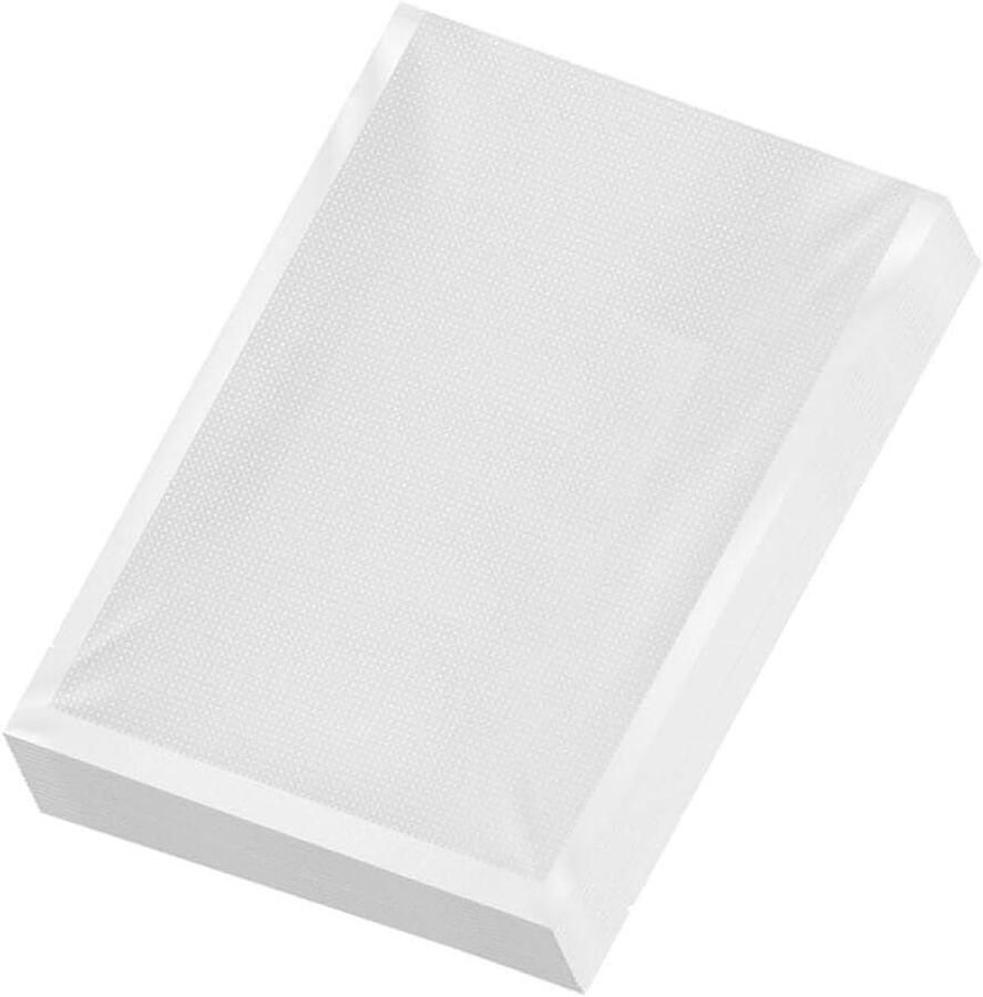 50 Pcs Vacuum Heat Seal Bags Pre-Cut Vacuum Sealer Bags for Food Preservation Sealing Bag Boil-Proof Freezable Adjustable Reusable (9x12cm)
