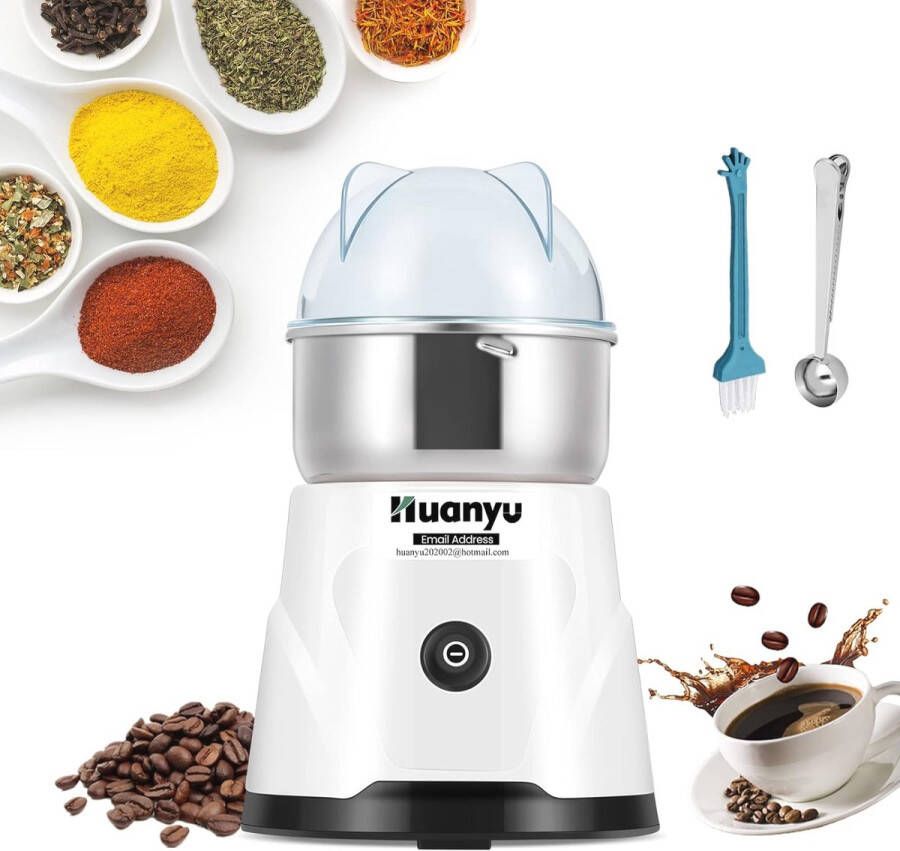 500W Elektrische Graanmolen Multi Chopper voor Koffiebonen Kruiden Peper Noten & Geneeskunde