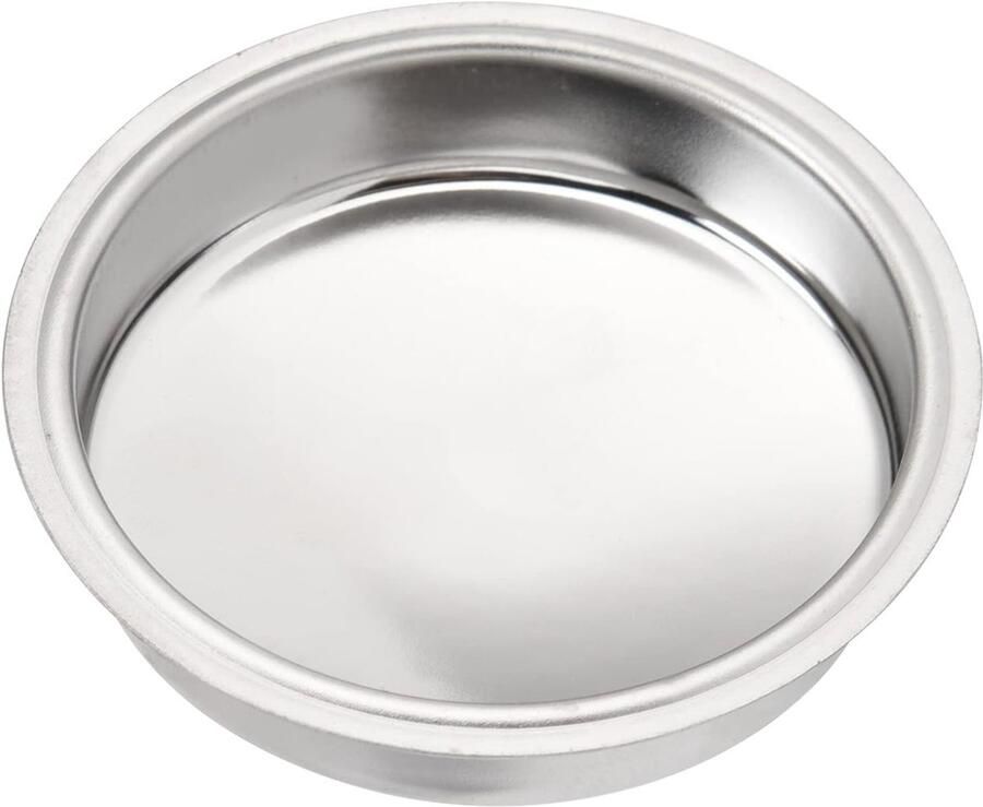 51mm RVS Achteraf Flush Metaal Blind Filter Eenvoudig Schoon te Maken en Installeren Geschikt voor Koffiemachines met Drukontlasting
