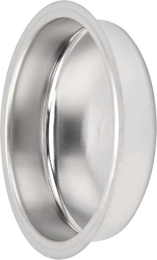 51mm RVS Backflush Insert voor Koffiemachine Metalen Blind Filter Eenvoudige Installatie Compact en Lichtgewicht Accessoire voor Koffieliefhebbers