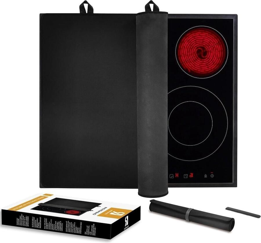 52 x 78 cm spatbescherming inductiebeschermer voor keramische kookplaten stofdichte mat ter bescherming tegen krassen