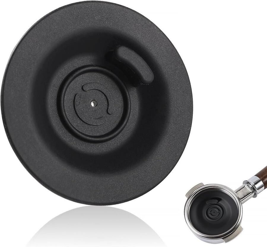 54mm Silicone Espresso Reinigingsschijf met Gat Backflush Tablet en Reinigingspad voor Koffiemachine