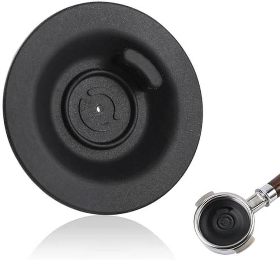 54mm Silicone Espresso Reinigingsschijf met Gat Backflush Tablet en Reinigingspad voor Koffiemachine