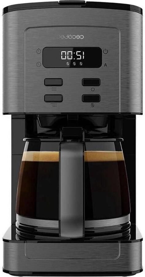 56 Time programmeerbaar koffiezetapparaat 800W roestvrij staal lcd-scherm 1 3L 12 kopjes