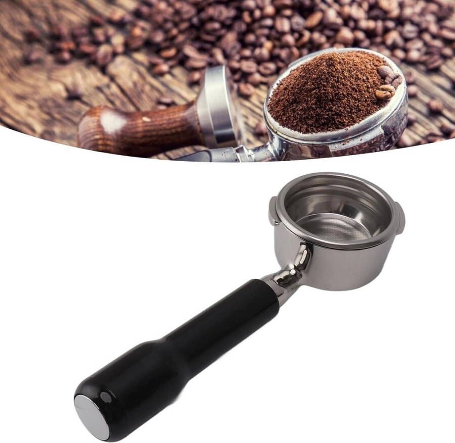 58 mm bodemloze portafilter voor Gaggia roestvrij staal naakte portafilter met filtermand Gaggia Classic Espresso Deluxe Evolution espresso