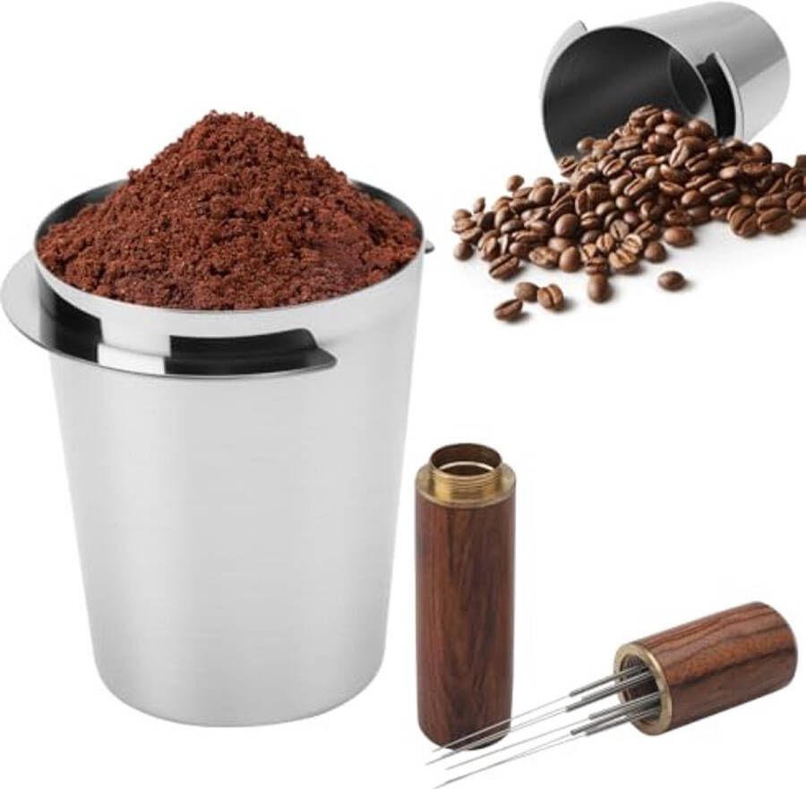58 mm Dosering Cup voor Koffie en Espresso RVS Koffie Accessoires