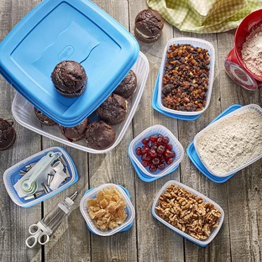5L Seal Tight Opbergdoos voor voedsel Vierkante foodsaver - Foto 2